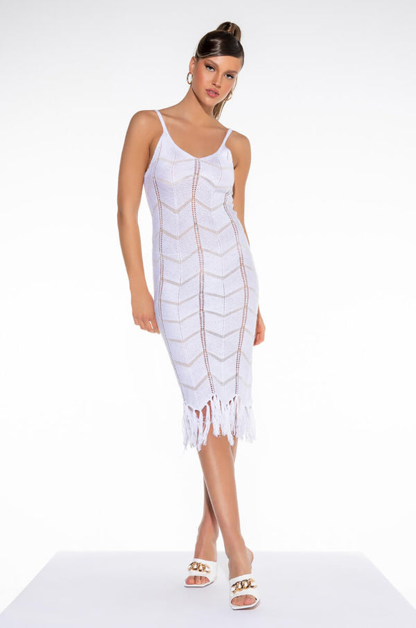 TAKE A TRIP MAXI CROCHET DRESS