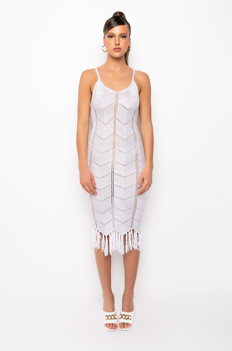 TAKE A TRIP MAXI CROCHET DRESS