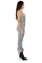 TAKE ME AWAY CINCHED MAXI DRESS
