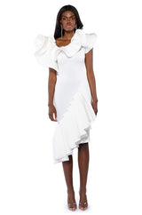 TALK ABOUT IT RUFFLE DRESS