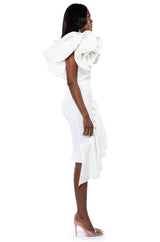 TALK ABOUT IT RUFFLE DRESS
