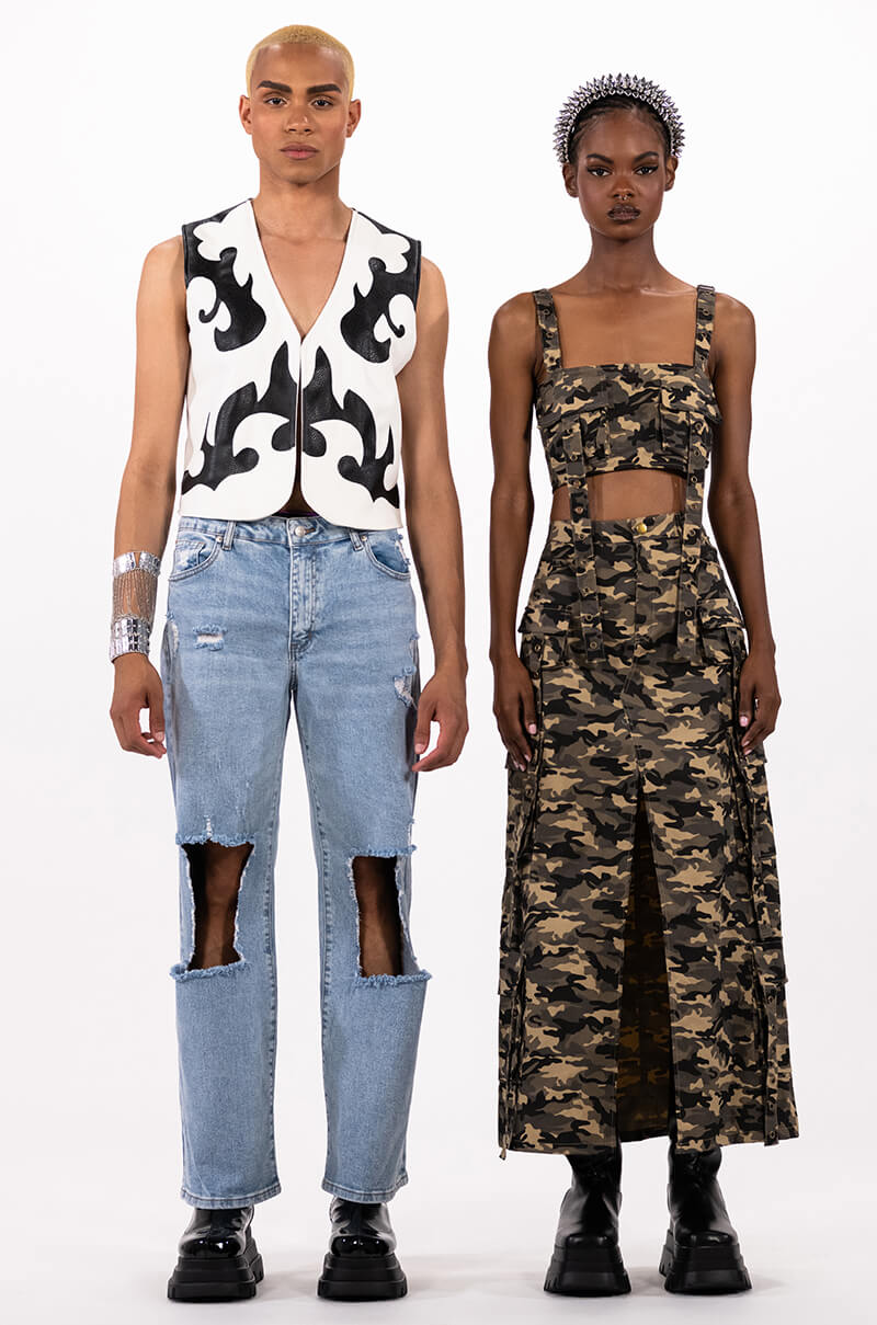 TAYLOR CAMO BRALETTE