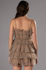 TEA TIME LAYERED MINI DRESS