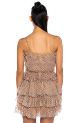 TEA TIME LAYERED MINI DRESS