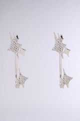 THE BRIGHTEST STAR EAR CUFF IN SILVER