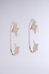 THE BRIGHTEST STAR EAR CUFF IN SILVER