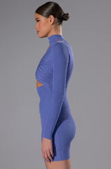 THE GOOD ONE LONG SLEEVE WRAP FRONT DRESS