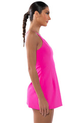 THE GREAT ESCAPE SLEEVELESS MINI DRESS