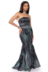 THEY COULD NEVER BELTED MAXI DRESS