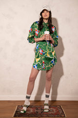 THIS WAY PLEASE BUTTON UP MINI DRESS