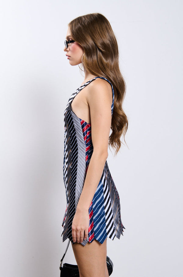 TIE ME DOWN MINI DRESS