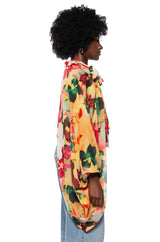 TIE THE KNOT FLORAL BLOUSE