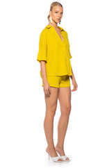 TIME TO RELAX SHORT SLEEVE BUTTON DOWN SHIRT