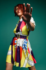 TIME WITH YOU BELTED MINI DRESS