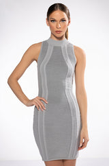 TIMELESS RIBBED MINI DRESS