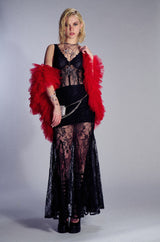TONIGHT IS THE NIGHT LACE MAXI SKIRT