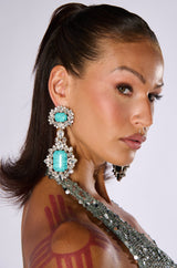 TOTALLY TURQ EARRING
