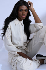 TOTO SEERSUCKER BUTTON DOWN SHIRT