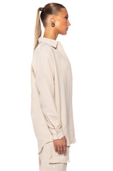 TOTO SEERSUCKER BUTTON DOWN SHIRT