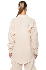 TOTO SEERSUCKER BUTTON DOWN SHIRT