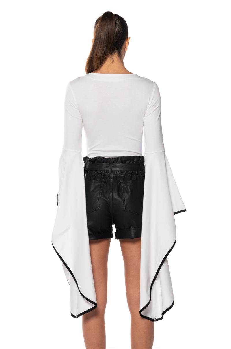 TRACY DRAMATIC SLEEVE BODYSUIT