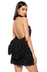 TREAT ME WELL TEXTURED MINI DRESS
