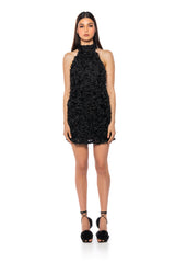 TREAT ME WELL TEXTURED MINI DRESS