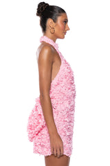 TREAT ME WELL TEXTURED MINI DRESS