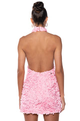 TREAT ME WELL TEXTURED MINI DRESS