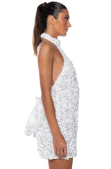 TREAT ME WELL TEXTURED MINI DRESS