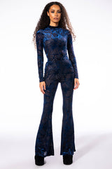 TROPIC LIKE ITS HOT LONG SLEEVE MOCK NECK BODYSUIT