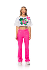 TULIP DREAMS CROPPED TSHIRT