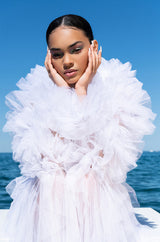 SAMIRA RUFFLE CARDIGAN