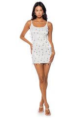 DRIPPIN EMBELLISHED MINI DRESS