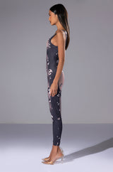 UNDER THE MICROSCOPE SLEEVELESS MAXI DRESS