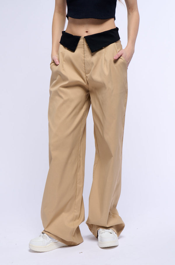 UNDERGROUND WIDE LEG TROUSER