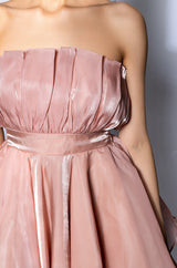 UPLIFT FLOUNCE MINI DRESS