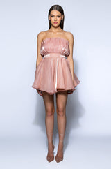 UPLIFT FLOUNCE MINI DRESS