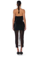 VALENTINA DIMENSIONAL MAXI DRESS