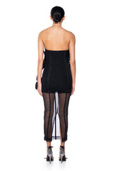 VALENTINA DIMENSIONAL MAXI DRESS