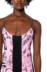 VALERIA EMBELLISHED MINI DRESS