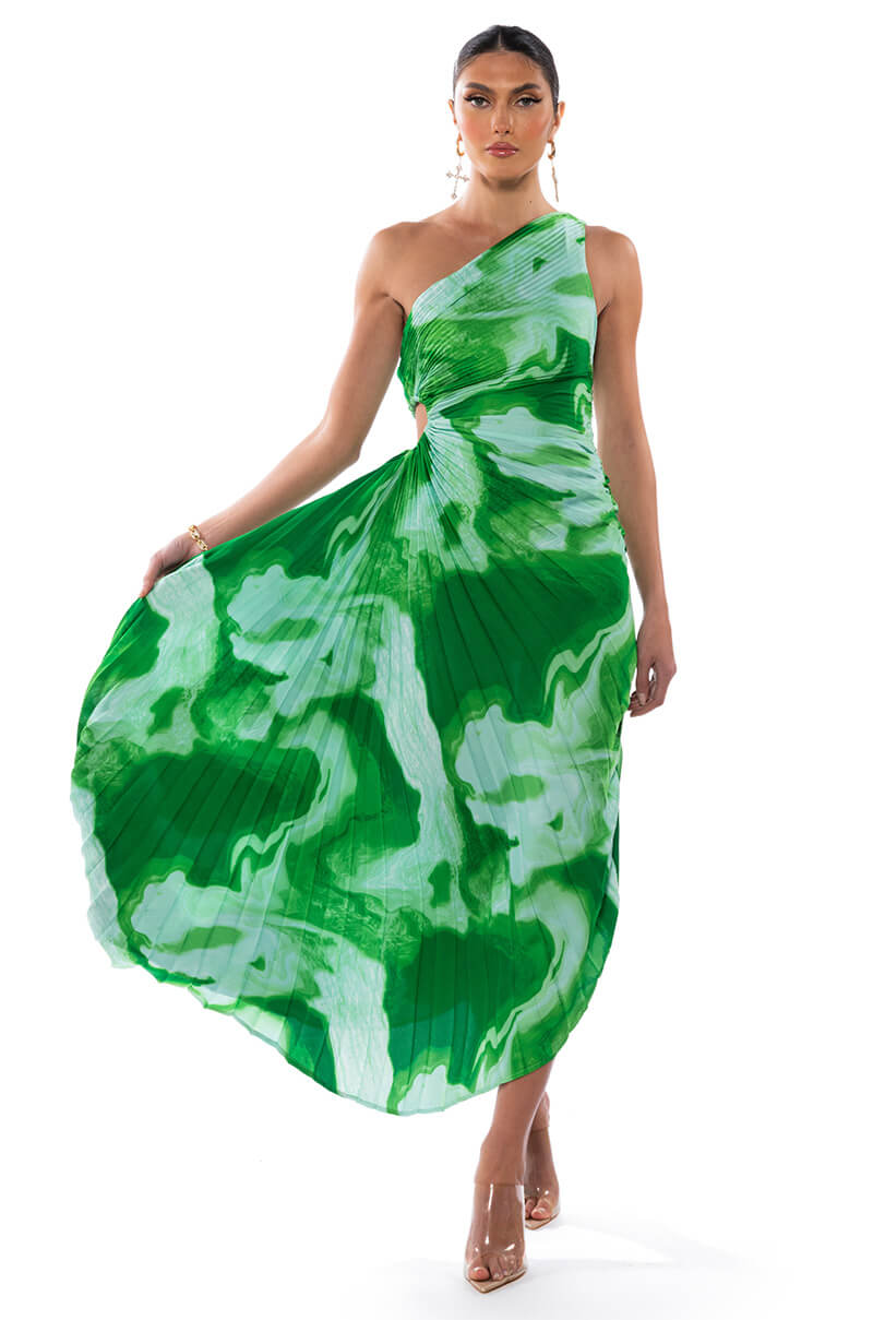 VALERIE ONE SHOULDER DRESS