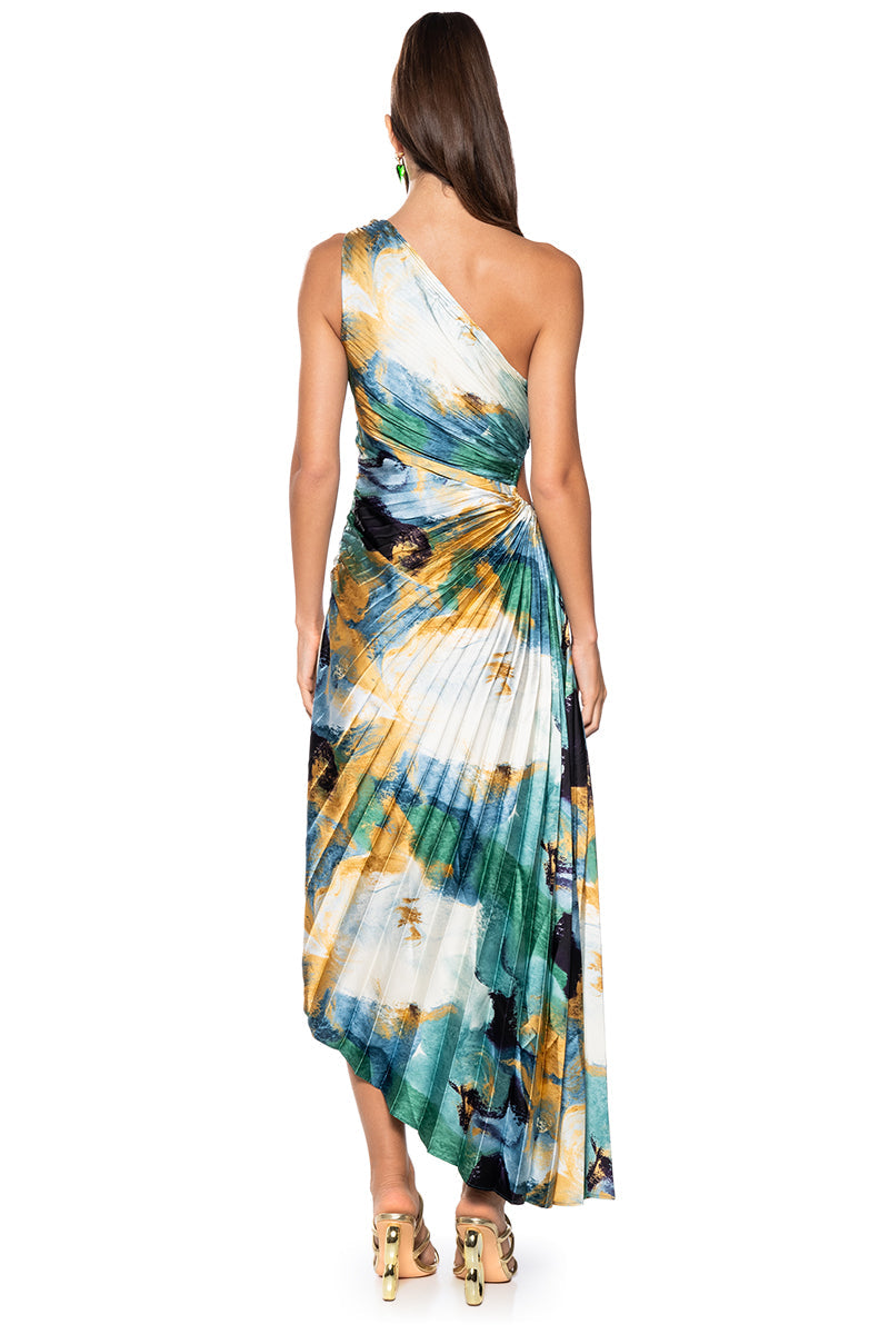 VALERIE ONE SHOULDER DRESS