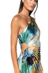 VALERIE ONE SHOULDER DRESS