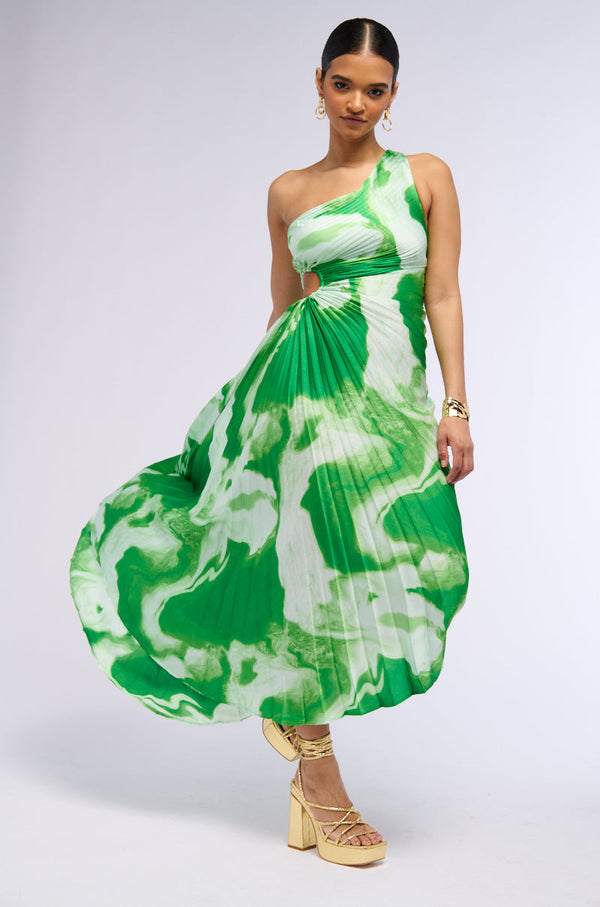 VALERIE ONE SHOULDER MAXI DRESS