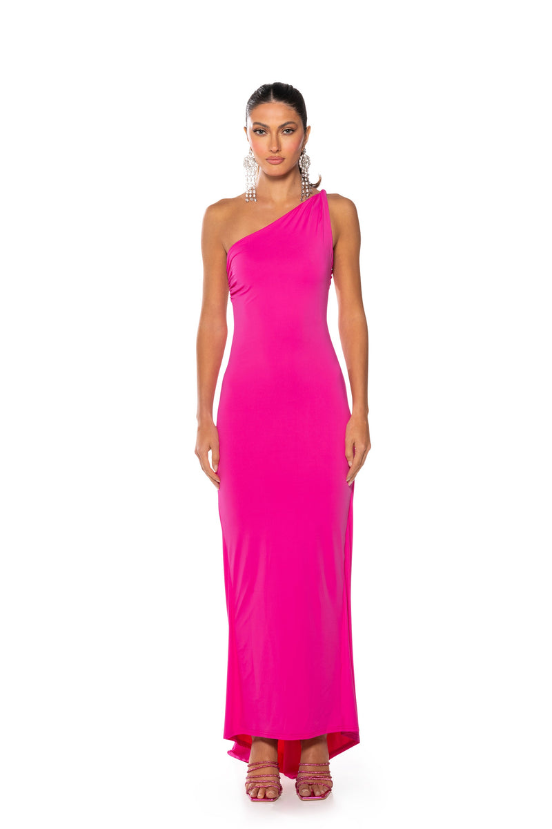 SAMMY BACKLESS RUCHED MAXI DRESS