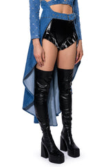 WALK ON THE WILD SIDE DENIM WAIST BELT