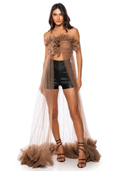 WALKING ON A DREAM MAXI TOP