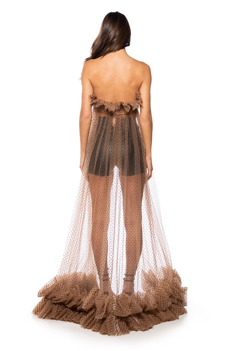 WALKING ON A DREAM MAXI TOP