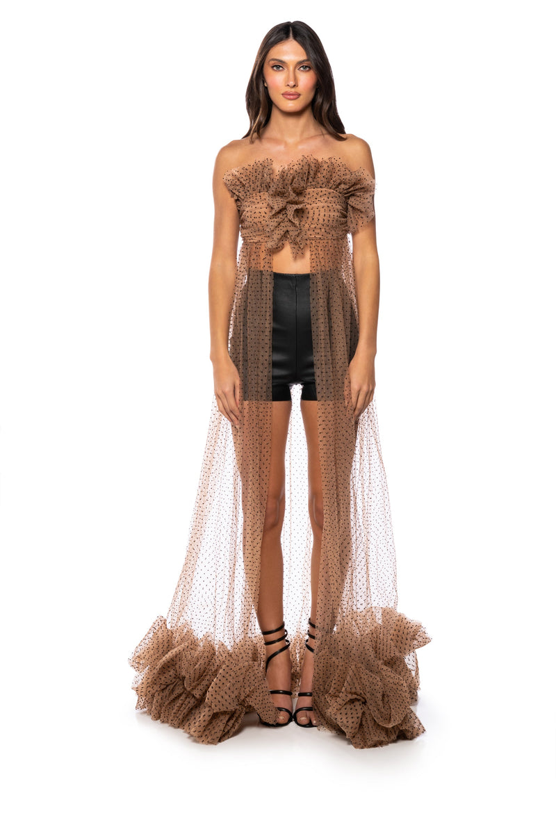 WALKING ON A DREAM MAXI TOP